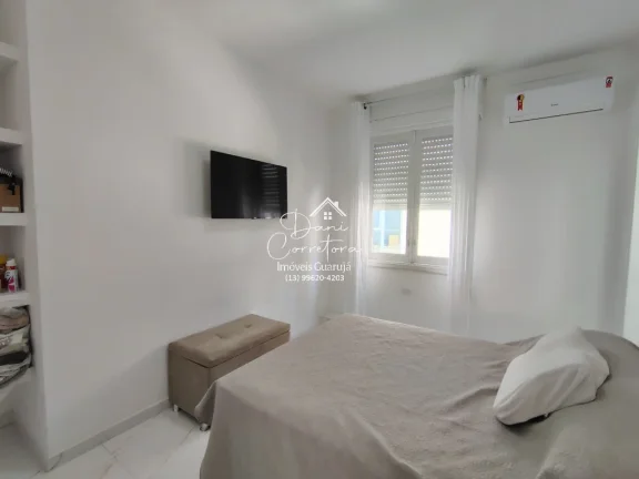 Imagem Imperdível! Apartamento de luxo à venda em Guarujá-SP, Pitangueiras. 3 quartos, 3 suítes, 2 salas, 5 banheiros, 2 vagas, 180m².