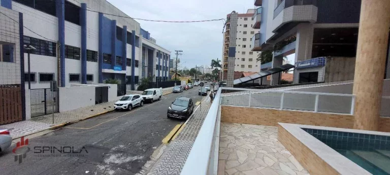 Imagem Apartamento com 2 dormitórios à venda, 63 m² por R$ 450.000,00 - Vila Caiçara - Praia Grande/SP