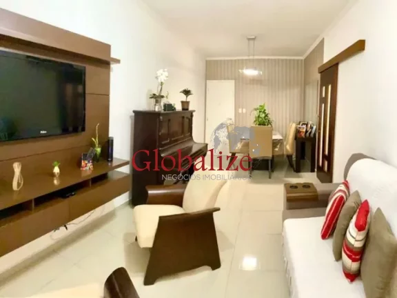 Imagem Apartamento com 2 quartos, sala, cozinha e 1 banheiro no Embaré em Santos R$ 620.000,00
