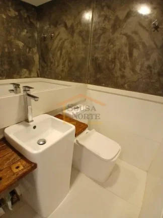 Imagem Apto 145m², 3 suítes, sala ampla, lavabo, sacada com churrasqueira, cozinha americana, área de se...
