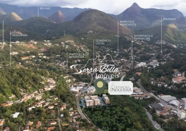 Imagem Apartamento em Nogueira, Petrópolis/RJ