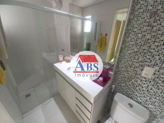 Imagem Apartamento com 2 dormitórios 2 vagas à venda, 96 m² por R$ 510.000 - Campo Grande - Santos/SP Garden de Frente