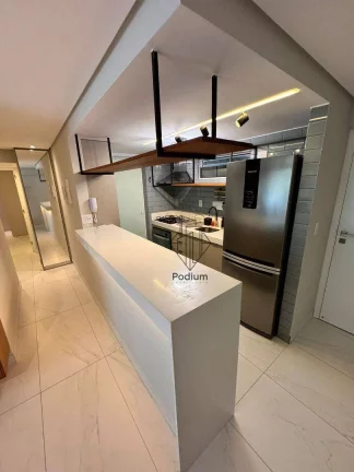 Imagem Apartamento porteira fechada, com vista definitiva para o mar e pé na areia da praia de Ponta de Campina - AP2623.