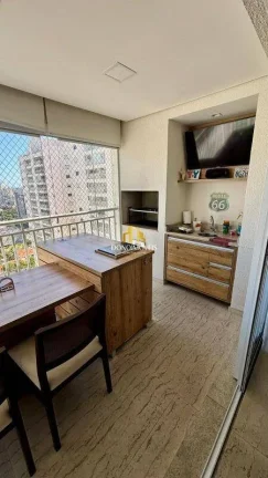 Imagem Apto venda 3 dorm vista piscina andar alto, 123m Cond Domo Life Centro SBC