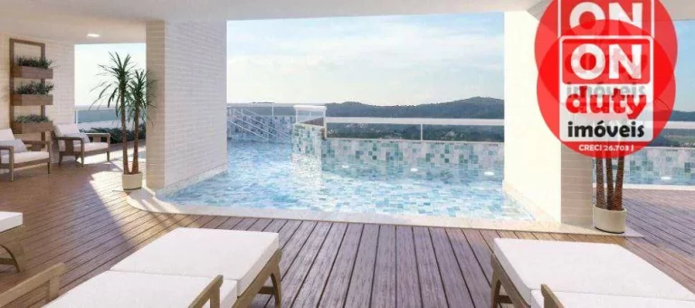 Imagem Oportunidade Apartamento com 2 dormitórios à venda, 58 m² a partir R$ 460.000 Prédio com Lazer - Parque Bitaru - São Vicente/SP
