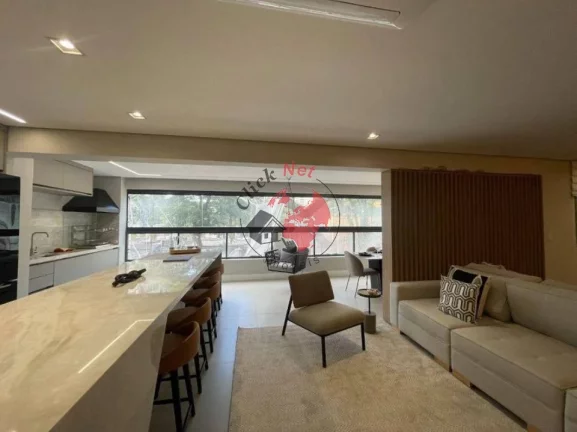 Imagem Ótimo Apartamento com 3 suítes e 3 vagas à venda no bairro Jardim em Santo André