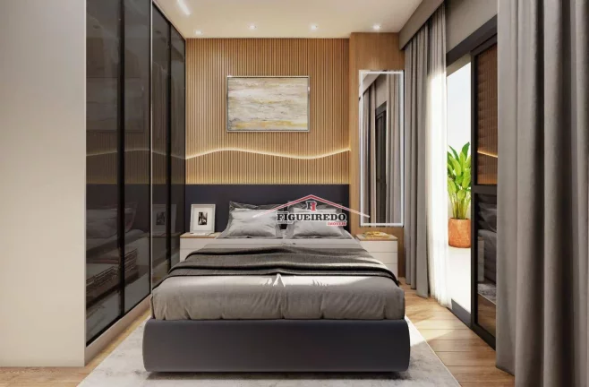 Imagem Apartamento Garden com 1 dormitório à venda, 48 m² por R$ 555.475,00 - Vila Guilhermina - Praia Grande/SP