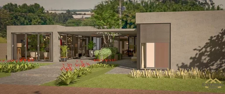 Imagem Casa em condomínio fechado com 3 quartos e piscina de 479m2 e terreno de 1.122m2