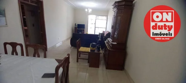 Imagem Apartamento com 3 dormitórios à venda, 116 m² por R$ 550.000,00 - Campo Grande - Santos/SP