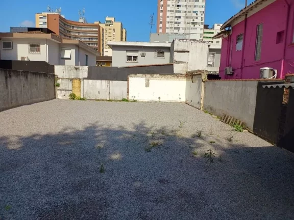Imagem Terreno Perto Orla Praia Praiamar Shopping Canal 6 Aquário Sesc À Venda, 324 m² Por R$ 2.900.000 - Rua Ricardo Pinto - Aparecida - Santos/SP - TE0648