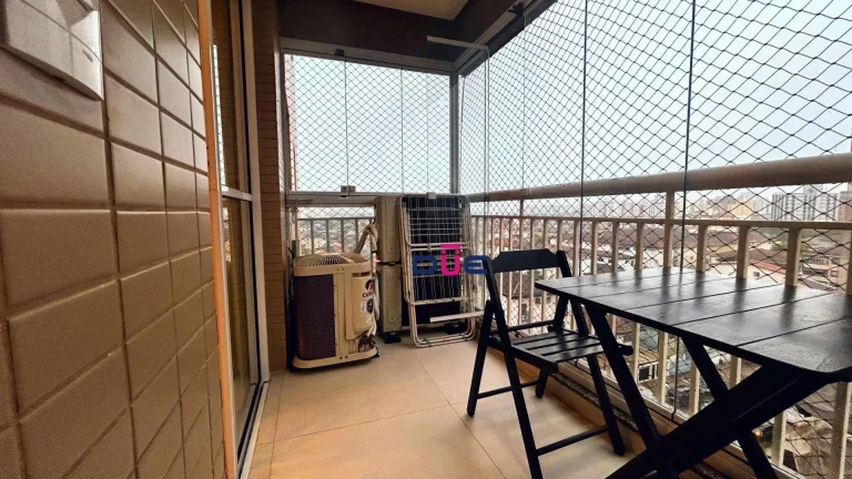 Imagem Apartamento com 3 dormitórios à venda, 82 m² por R$ 750.000 - Estuário - Santos/SP