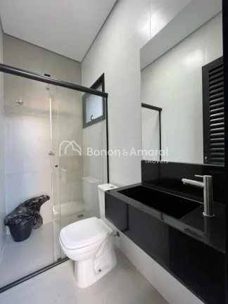 Imagem Excelente casa térrea nova com 3 suítes, totalmente integrada e planejada no Condomínio Glarus, S...
