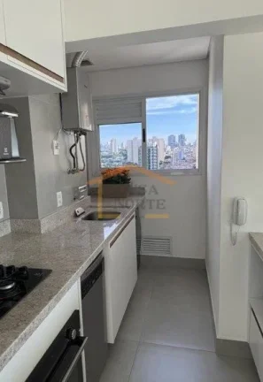 Imagem Apartamento com 64 m² de área útil, bem distribuídos, com varanda integrada à sala, proporciona...