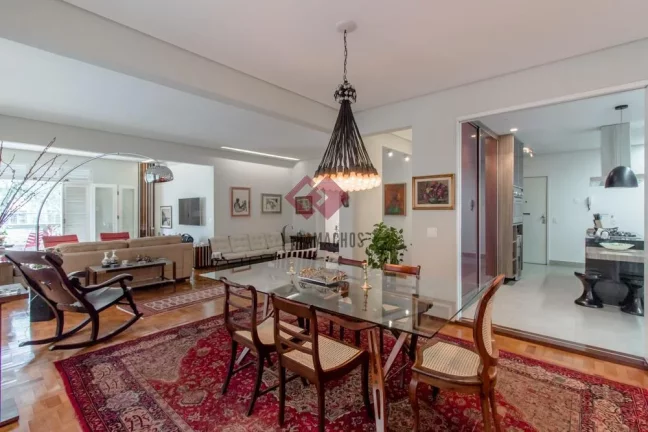 Imagem Apartamento para Aluguel - Higienópolis, 3 Quartos, 239m² - São Paulo