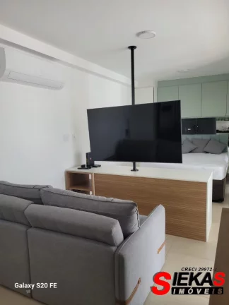 Imagem Apartamento para locação no coração de São Paulo - Tatuapé! 1 quarto, 1 sala, 1 banheiro, 1 vaga de garagem. 46m² de puro conforto!