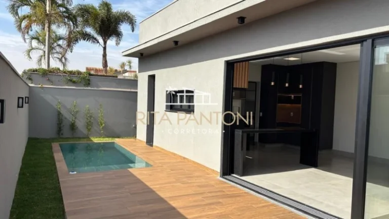 Imagem Casa Condominio - Ribeirão Preto - Condomínio Quinta dos Ventos - Região Sul