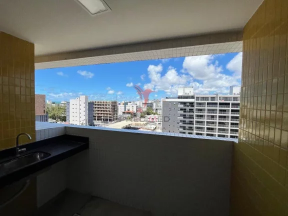 Imagem Excelente apartamento no Bessa oportunidade ( prédio novo). 2 Vagas de Garagem. Varanda