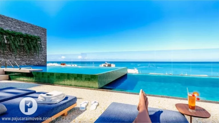 Imagem 02 quartos [78m²] na 2ª quadra de Ponta Verde, próx. ao Lopa