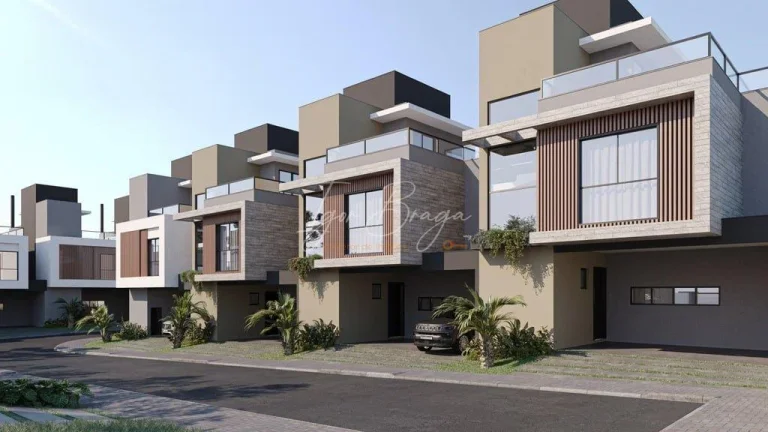 Imagem Casas em Condomínio Alto Padrão no Bacacheri – 3 Suítes, Quintal e Ático | Oká CGL