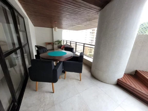 Imagem Apartamento com 4 dormitórios à venda, 200 m² - Pitangueiras - Guarujá/SP