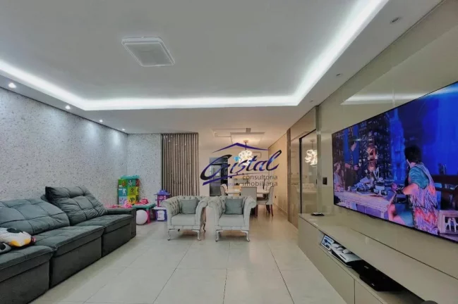 Imagem Apartamento com 3 dormitórios à venda, 144 m² por R$ 1.545.000,00 - Guilhermina - Praia Grande/SP