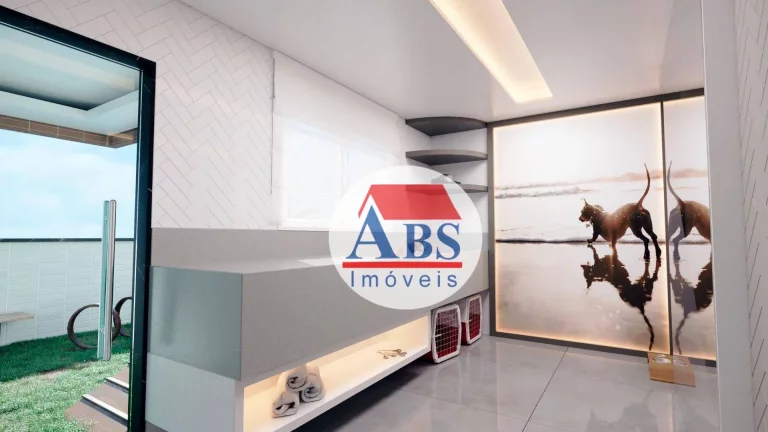 Imagem Apartamento com 1 dormitório à venda, 54 m² por R$ 299.000,00 - Caiçara - Praia Grande/SP