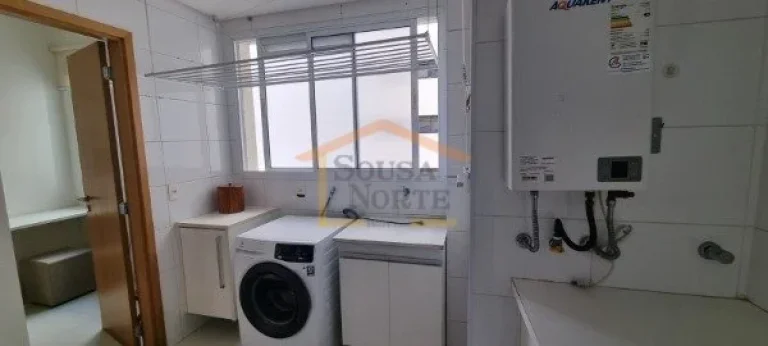 Imagem Apartamento com 129m², dispõe de 3 dormitórios, sendo 3 suites com armários, sala dois ambientes...