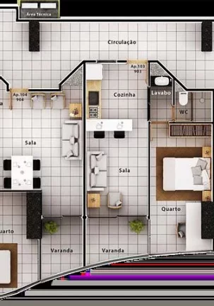 Imagem Apartamento à venda, 53 m² por R$ 489.992,00 - Miramar - João Pessoa/PB