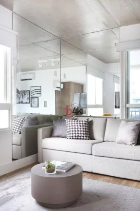 Imagem Apartamento mobiliado 1 dormitório para aluguel no brooklin