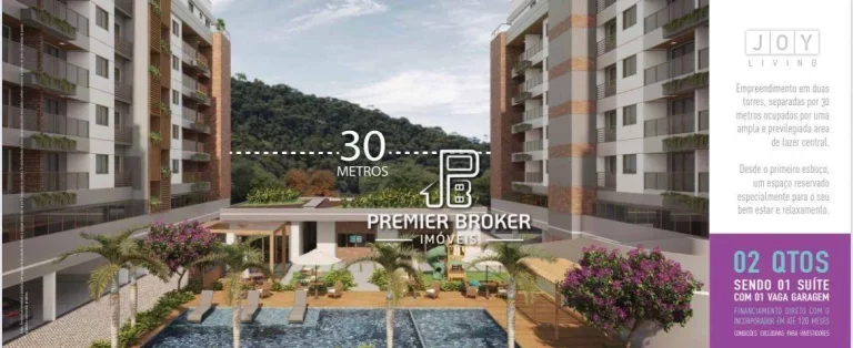 Imagem Apartamento à venda, 60 m² por R$ 530.000,00 - Várzea - Teresópolis/RJ