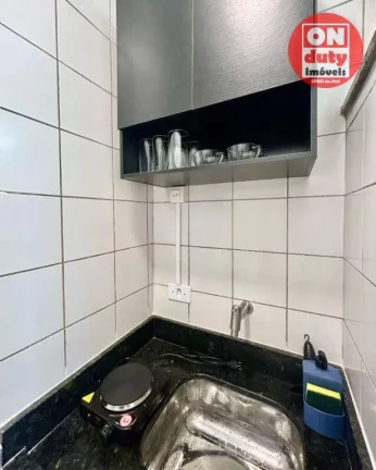 Imagem Studio com 1 quarto à venda, 29 m² por R$ 355.000 - Embaré - Santos/SP