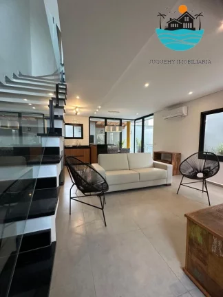 Imagem Lançamento - Casa a venda em Juquehy, com 3 suítes, sala, cozinha americana, churr. ... piscina privativa, 136m² área construída | Juquehy Imobiliária
