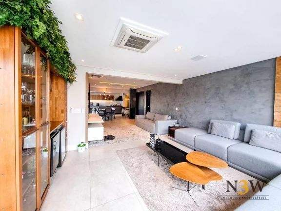 Imagem Apartamento totalmente mobiliado à venda na Vila Leopoldina São Paulo SP com 3 dormitórios, 2 suítes, 3 vagas de garagem e 153m² no Cond. Le Havre.