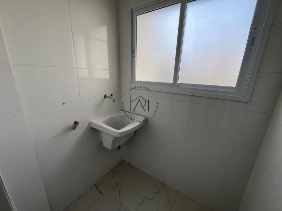 Imagem Apartamento para Venda em Praia Grande, Caiçara, 1 dormitório, 2 banheiros, 1 vaga