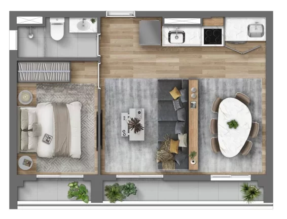 Imagem APARTAMENTO RESIDENCIAL em São Paulo - SP, Santo Amaro