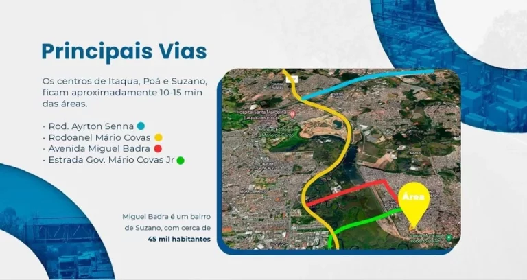 Imagem Área, 2600 m² - venda por R$ 3.120.000,00 ou aluguel por R$ 5.314,95/mês - Cidade Miguel Badra - Suzano/SP
