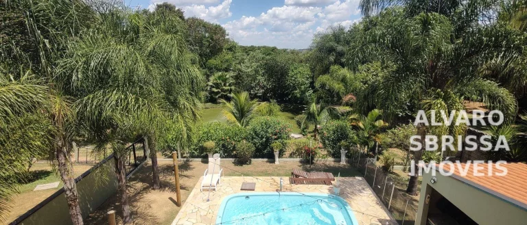 Imagem Oportunidade este imóvel estuda permuta. Casa com lago e 5 suítes no condomínio Mangueiras - Itu/SP