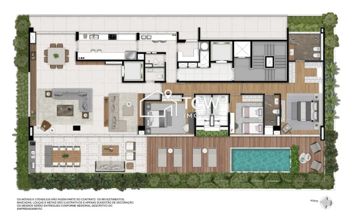 Imagem Apartamento 3 suítes