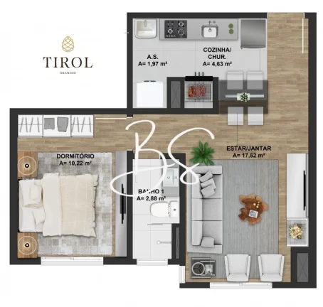 Imagem APARTAMENTO RESIDENCIAL em GRAMADO - RS, Rua Merano, 200 - Tirol