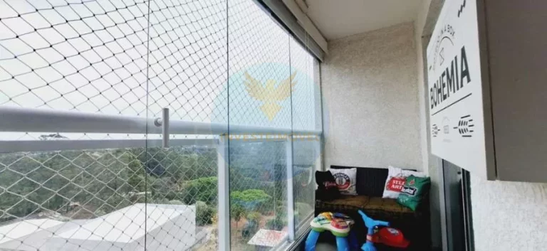 Imagem Apartamento mobiliado na Granja Viana com lazer completo