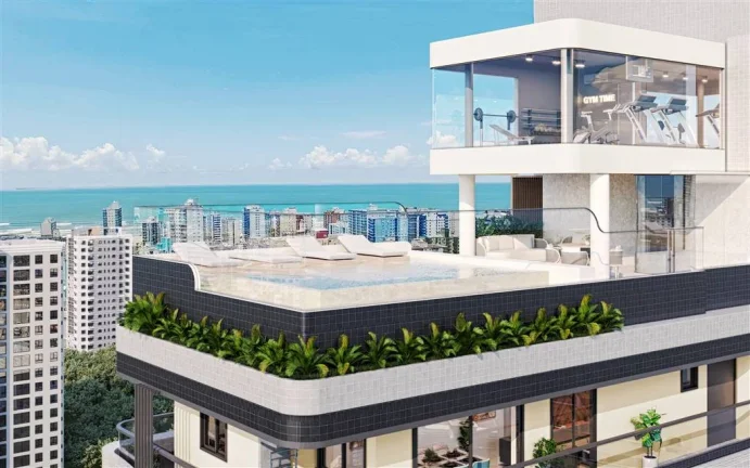 Imagem APARTAMENTO COM 48.53 m² - GUILHERMINA - PRAIA GRANDE SP