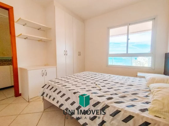 Imagem Apartamento na Praia das Castanheiras em Guarapari com 2 Quartos (1 Suíte), 2 Vagas, Frente para o Mar