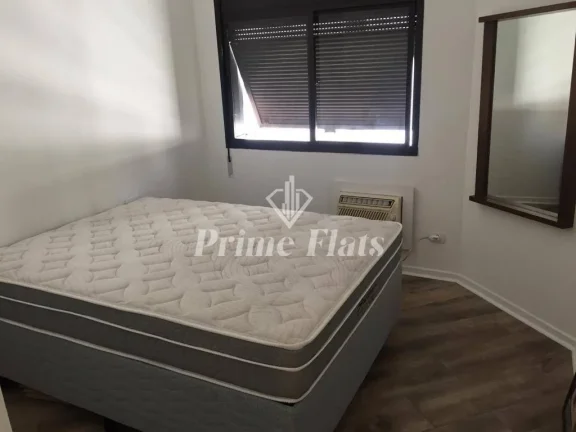 Imagem Flat disponível para locação no Contemporâneo Home e Service, com 45m², 1 dormitório e 1 vaga