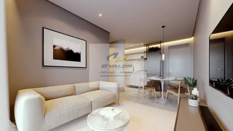 Imagem Vendo Apartamentos de 50m² à 60m², com 2 ou 3 quartos s/ 1 suíte e 1 vaga