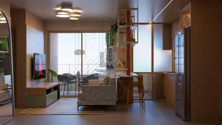 Imagem Apartamento para Venda em Praia Grande, Canto do Forte, 2 dormitórios, 2 suítes, 1 banheiro, 1 vaga