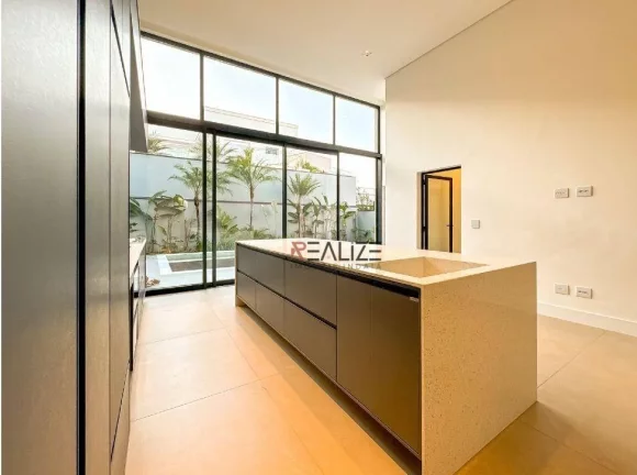Imagem Casa moderna com 3 suítes e escritório a venda, por R$ 3.190.000 - Condomínio Alto Padrão - Indaiatuba/SP