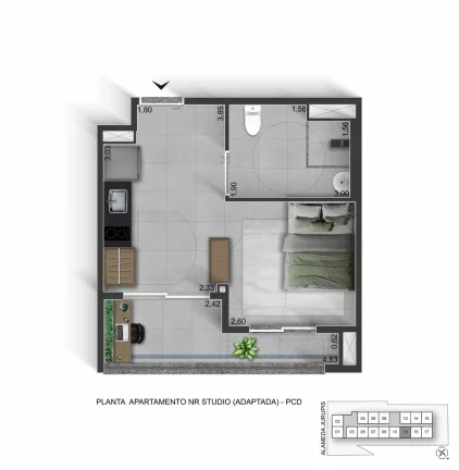 Imagem APARTAMENTO RESIDENCIAL em São Paulo - SP, Moema