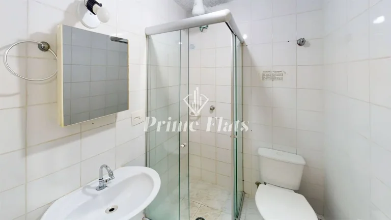 Imagem Flat disponível para locação no Condomínio Waldorf Flat Service, com 30m², 1 dormitório e 1 vaga