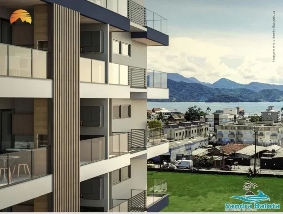 Imagem Apartamentos com dormitórios de frente para o mar (Itaguá)