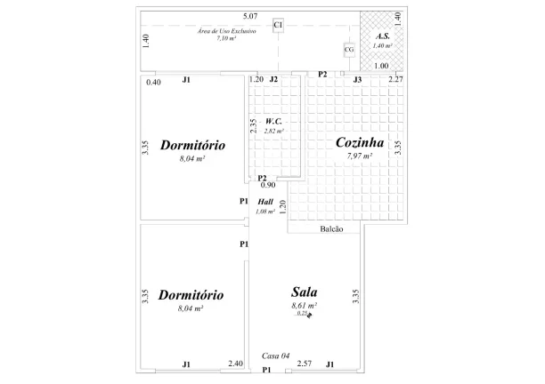 Imagem Casa de Condomínio com 2 dorms, Antártica, Praia Grande - R$ 225 mil, Cod: 2132